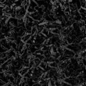 Papierwolle Schwarz (20 Gramm)